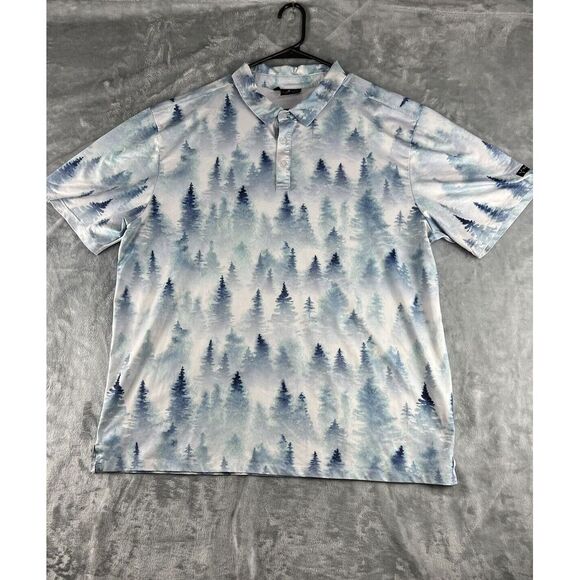 Other - NEW Yatta Golf Men's Polo‎ Shirt Subtle Pines Small $50